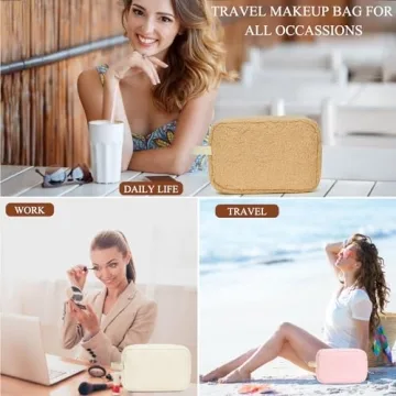 Personalized Travel Makeup Bag Set - Perfect Gifts for Women