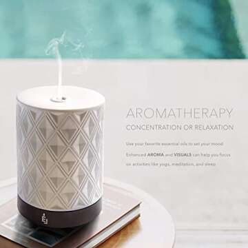 Earnest Living Essential Oil Diffuser Ceramic 250ml