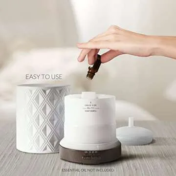 Earnest Living Essential Oil Diffuser Ceramic 250ml