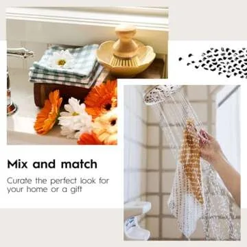 GEOMETRY Quick Dry Kitchen Dish Cloths in Strawberry Banana