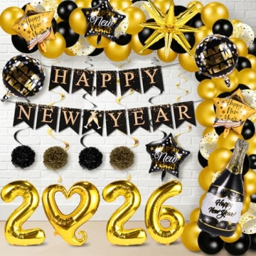 2026 New Year Celebration Supplies for Fun Parties