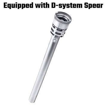 GANCOWISE 5 Gallon Commercial Beer Keg, 1/6 American Barrel Keg with D System Sankey Valve for Craft and Draft Beer (20L)