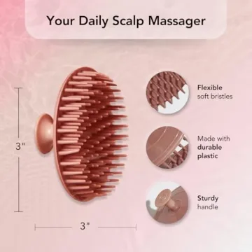 Kitsch Pro Shampoo Brush - Hair Scalp Massager for All