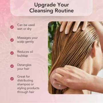 Kitsch Pro Shampoo Brush - Hair Scalp Massager for All