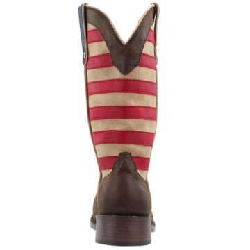 ROPER Patriotic Square Toe Casual Boots for Women - Shop Now!
