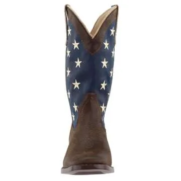 ROPER Patriotic Square Toe Casual Boots for Women - Shop Now!