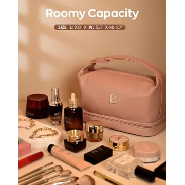 Vogewood Personalized Makeup Bag for Graduates and Friends