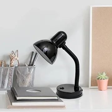 Flexible Hose Neck Desk Lamp for Home Office Reading