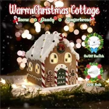 Salubrito Christmas Wax Melt Warmer for Holiday Joy