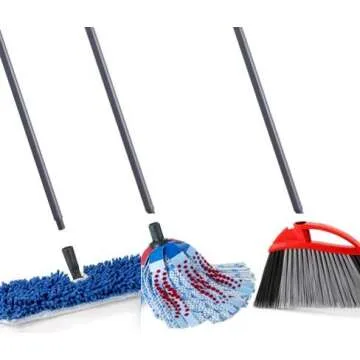 O-Cedar Replacement Handle for Dual-Action Flip Mop, Hardwood Floor ‘N More, Dual-Action Dust Mop, Power Corner Broom, Angle Broom, Microfiber Cloth Mop