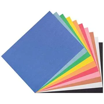 Vibrant Prang Construction Paper Set for Kids - 500 Sheets
