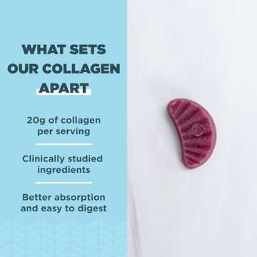 Ancient Nutrition Mixed Berry Collagen Gummies 45 Count