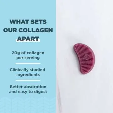 Ancient Nutrition Mixed Berry Collagen Gummies 45 Count