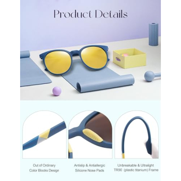 Ultralight SOJOS Oversized Polarized Sunglasses for All