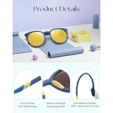 Ultralight SOJOS Oversized Polarized Sunglasses for All