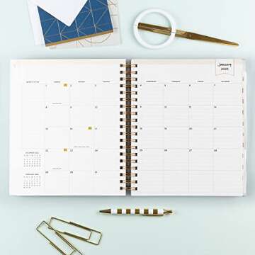 Blue Sky Day Designer 2023 Daily Planner for Organized Living