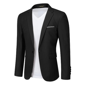 Stylish Cloudstyle Men's Suit Jacket - Versatile Slim Fit Blazer