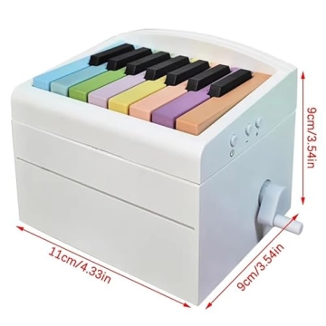 Piano Calendar & Mini Piano - 52 Music Scores Inside