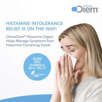 Omne Diem DAO 30,000 HDU - Histamine Relief Supplement