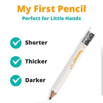 Channie's Cute Jumbo Pencils for Kids, Ages 3-7