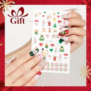 MIZHSE Gel Nail Polish Set,Sparkle Green Glitter Gold Silver Gel Polish Dark Green Dark Red Gel Polish Kits Soak Off Nail Art Manicure Home New Year Christmas Day Gifts for Ladies