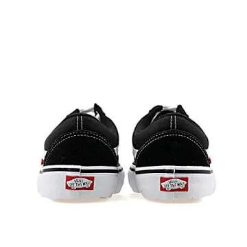 Vans Men's Old Skool Pro Skate Shoe Black/White 10.5 D(M) US