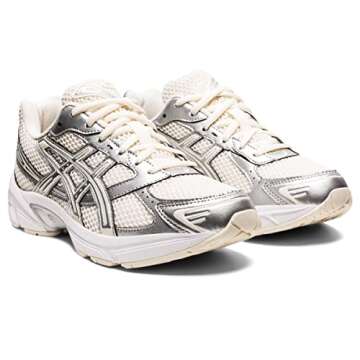 ASICS Women's GEL-1130 Sneakers - Comfort & Style in Cream/Pure Silver