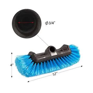 Car Wash Brush with Adjustable Handle for Easy Vehicle Cleaning