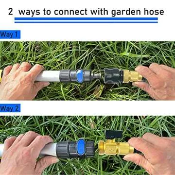 Car Wash Brush with Adjustable Handle for Easy Vehicle Cleaning