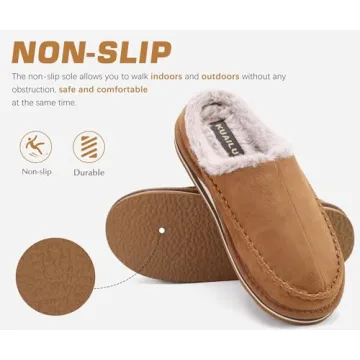 Comfortable KuaiLu Men's Slippers with Arch Support