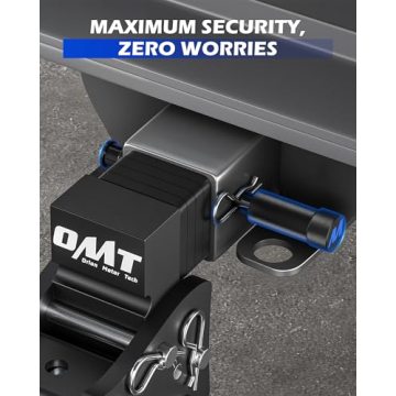 Orion Motor Tech Locking Hitch Pin - Ultimate Security for Towing