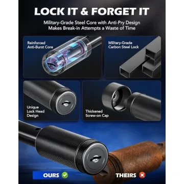 Secure Orion Locking Hitch Pin for 2 Inch Receivers