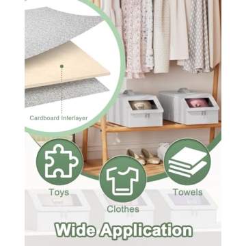 Cigorea Hat Organizer Set - Holds 26 Caps, Dust-Proof Storage