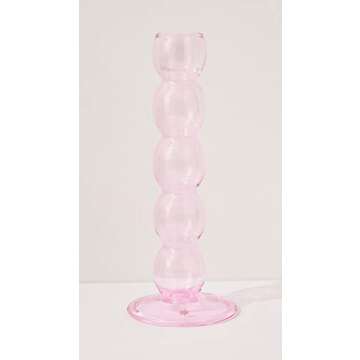 Maison Balzac Women's Volute Candle Holder - Elegant Pink Design