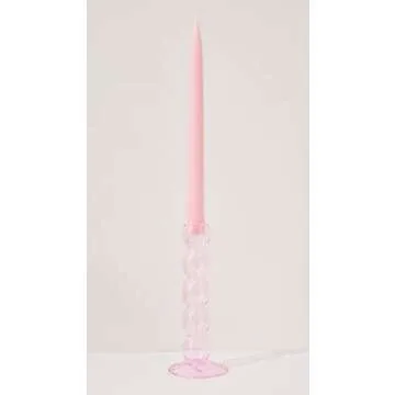 Maison Balzac Women's Volute Candle Holder - Elegant Pink Design
