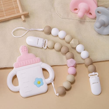 Versatile Pacifier Clip Set for Baby Boys and Girls