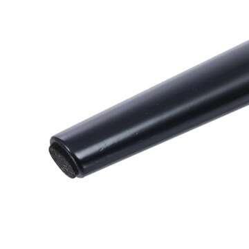 Elegant DUHOME Black Wood Dining Chairs Set of 2