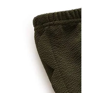 MakeMeChic Women's Casual Elastic Waist Scalloped Summer Beach Lounge Shorts