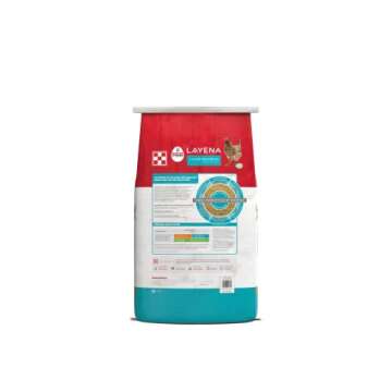 Purina Layena | Nutritionally Complete Layer Hen Feed Crumbles - Chicken Feed | 25 Pound (25 lb) Bag
