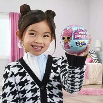 L.O.L. Surprise! LOL Surprise Loves Mini Sweets Peeps - Cute Bunny with Collectible Doll, 7 Surprise...