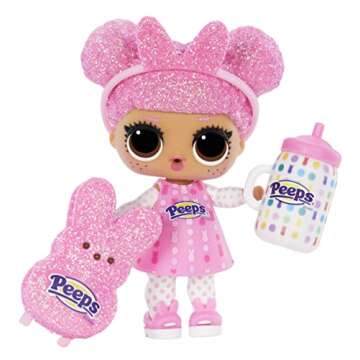 L.O.L. Surprise! LOL Surprise Loves Mini Sweets Peeps - Cute Bunny with Collectible Doll, 7 Surprises, Spring Theme, Peeps Limited Edition Doll- Great Gift for Girls Age 4+