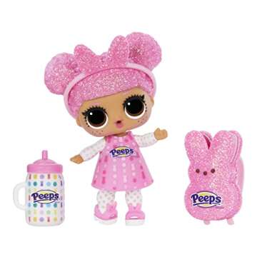 L.O.L. Surprise! LOL Surprise Loves Mini Sweets Peeps - Cute Bunny with Collectible Doll, 7 Surprises, Spring Theme, Peeps Limited Edition Doll- Great Gift for Girls Age 4+