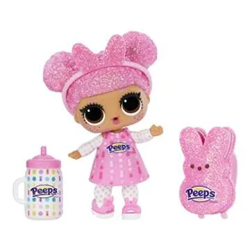 L.O.L. Surprise! LOL Surprise Loves Mini Sweets Peeps - Cute Bunny with Collectible Doll, 7 Surprises, Spring Theme, Peeps Limited Edition Doll- Great Gift for Girls Age 4+