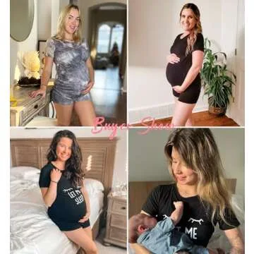 Ekouaer Nursing Pajamas for Comfortable Maternity Sleepwear