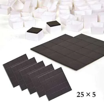 120pcs Empty Half Pans Plastic Paint kits with Magnetic Square for Watercolor Oils Or Acrylics Paint Travel Tin Case DIY Watercolor Palette Art Drawing