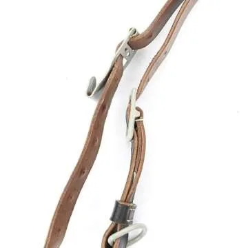 Authentic CALYX WW2 Y-Strap Genuine Leather Suspenders