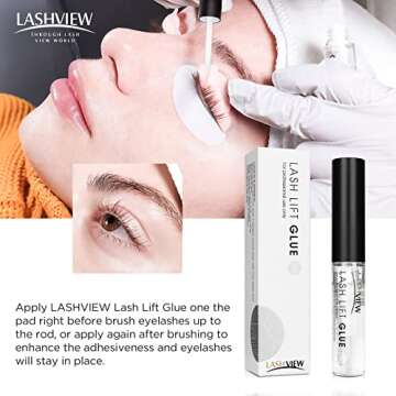 Buy LASHVIEW Lash Lift Glue - No Irritation & Odorless