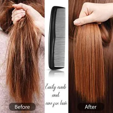 Leinuosen Hair Combs Set - 24 Pieces for All Hair Types