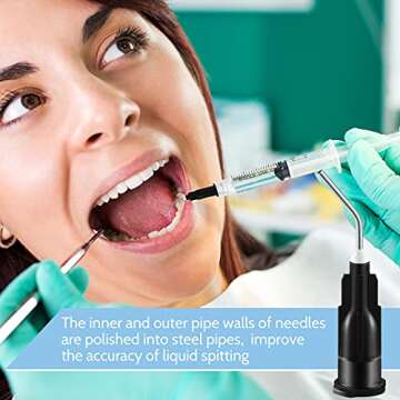 300 Pieces of Premium 20 Gauge Bent Dispensing Tips