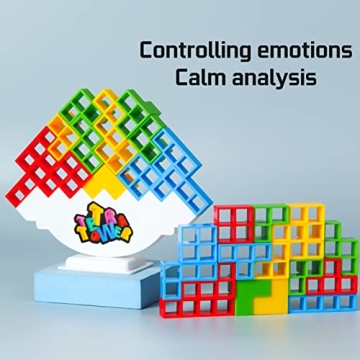 ALKISTA Balance Stacking Blocks Game for Fun Family Time